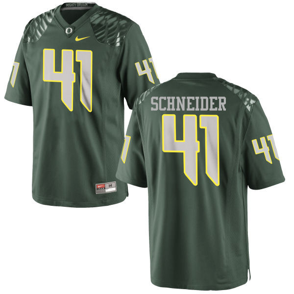 Men #41 Aidan Schneider Oregon Ducks College Football Jerseys-Green